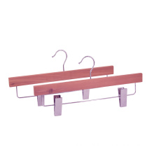 The Mosquito Insect Repellent Aromatic Red Cedar Wood Pants Hangers with 2 Adjustable Clips